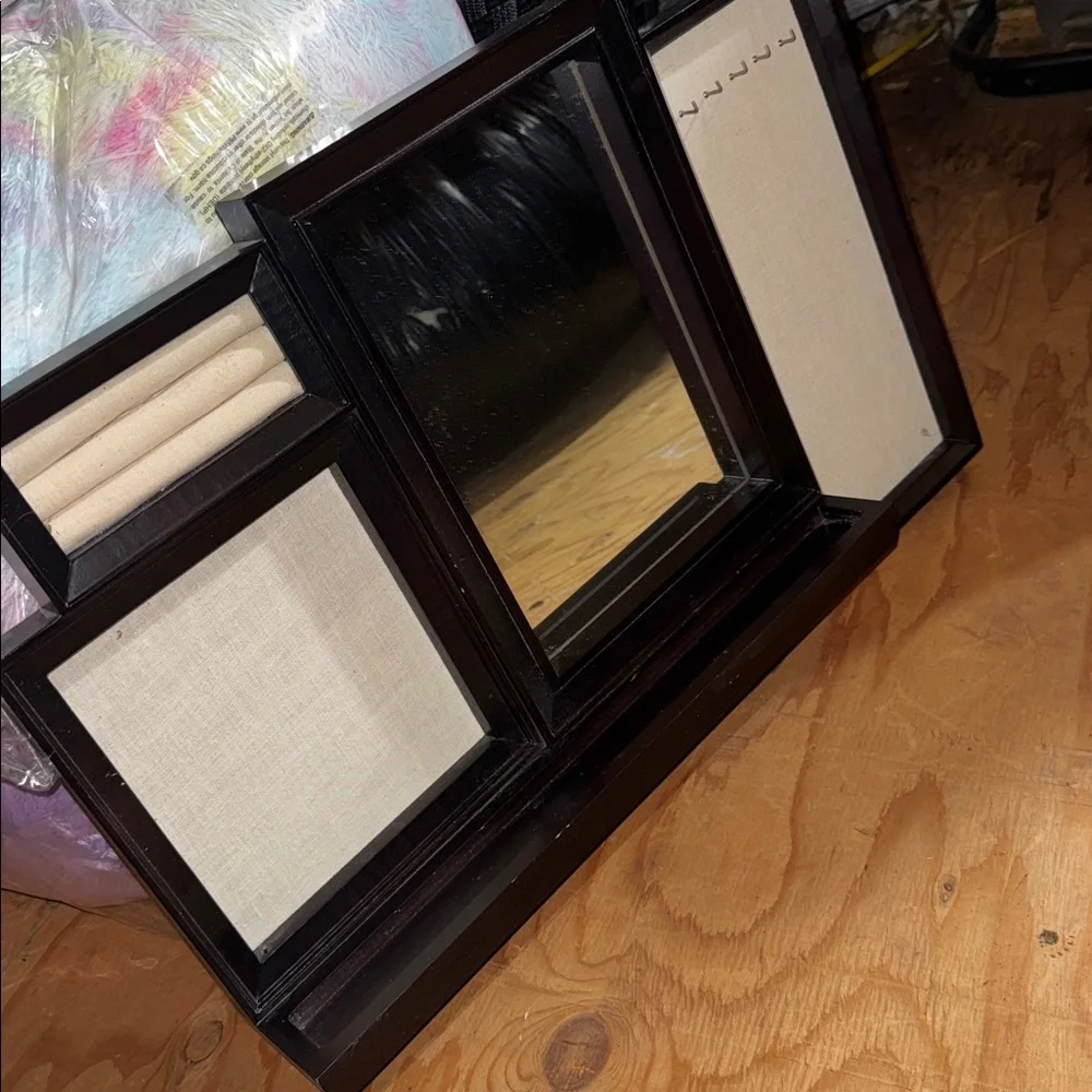 Black Multi-Frame Jewelry Organizer